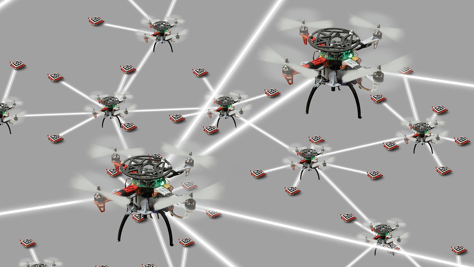 Связующий дрон создаёт сеть